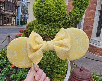 Yellow Rose Doodle Ears