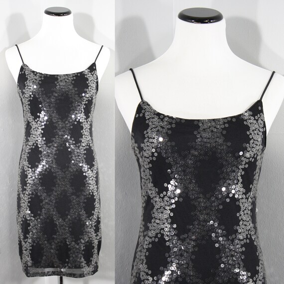 black dress with diamond straps