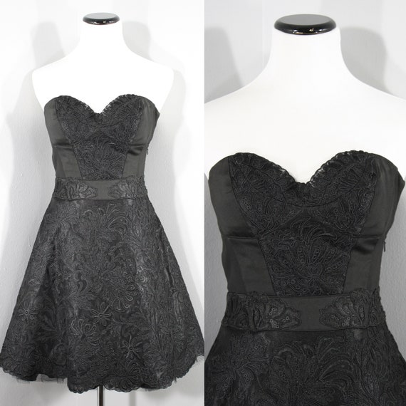 karen millen black lace dress