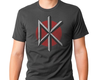 DEAD KENNEDYS - Dead Kennedys - Unisex T-Shirt (MDK001-101CHR) american punk rock band, 1970s music, san francisco, holiday in cambodia