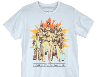 Earth, Wind and Fire - Standing Tall - Unisex T-Shirt (EWF0020M1004) American band, soul, funk, Chicago band, 60's, EWF, concert, kalimba