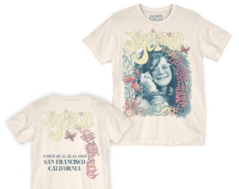 JANIS JOPLIN - Fillmore Auditorium - Unisex T-Shirt (JNS0155M1004) 1960's singer, blues, soul, psychedelic, groovy, Woodstock, american