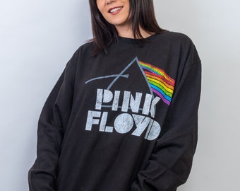 PINK FLOYD - Prism Unisex Sweatshirt (PNK0274-201BLK) Music, concert, rock band, 1960s, english band, psychedelic, roger waters, london