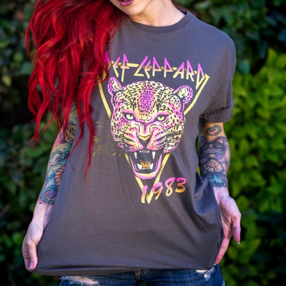 def leppard tiger shirt