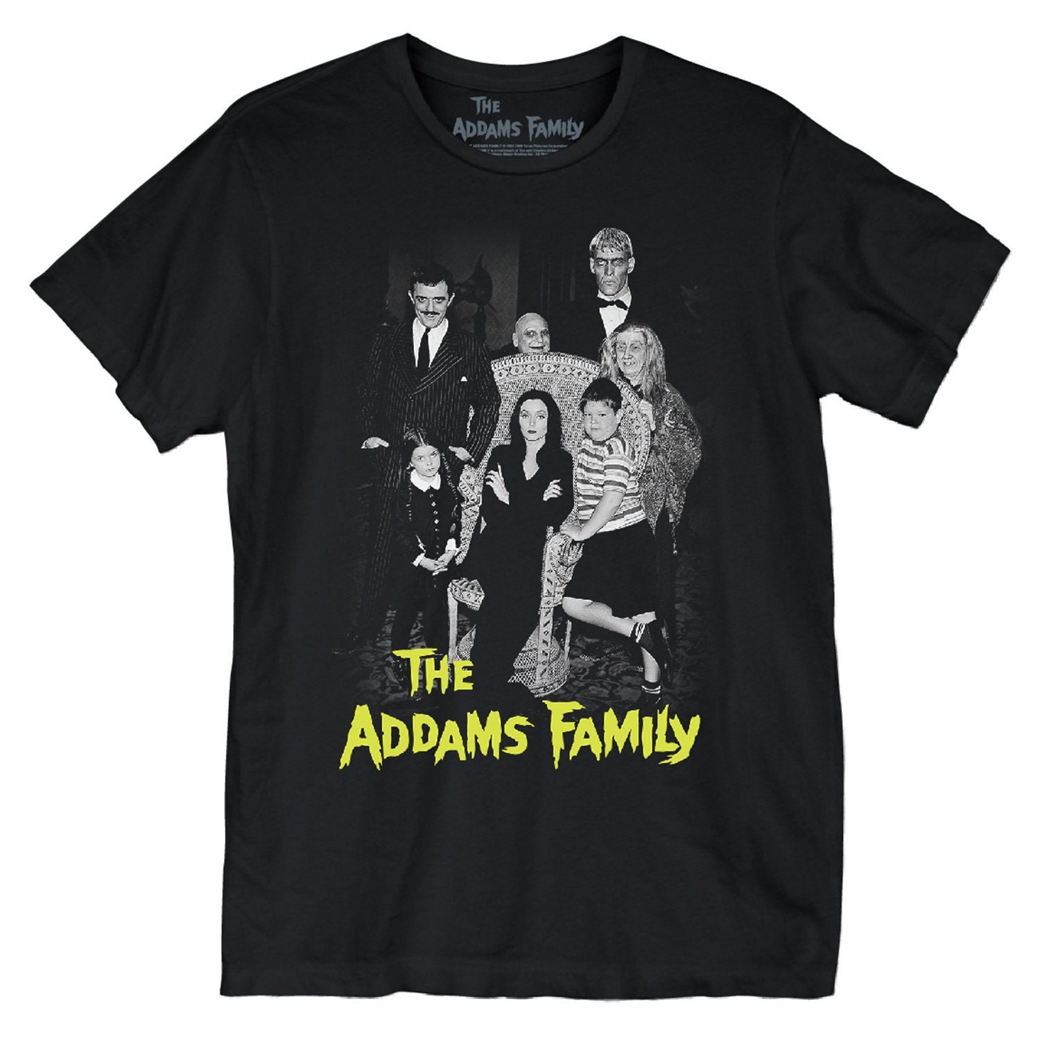 Discover The ADDAMS FAMILY - Cast Unisex T-Shirt