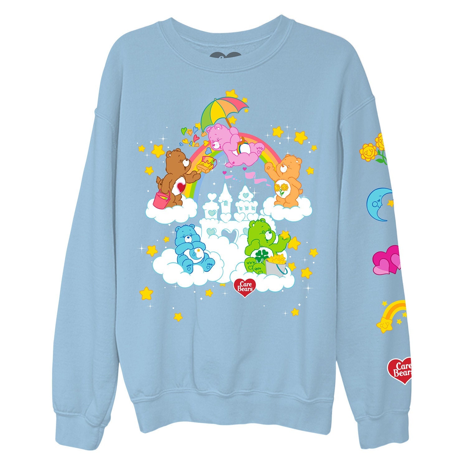 CARE BEARS Cloud Life Multi Unisex Sweatshirt - Etsy