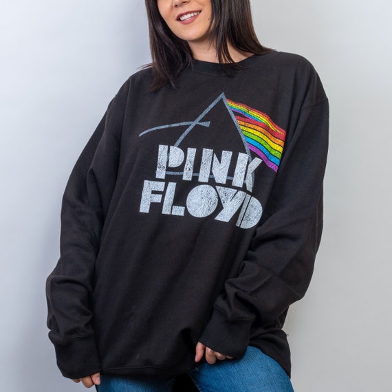 PINK FLOYD Prism Unisex Sweatshirt PNK0274-201BLK Music - Etsy Canada