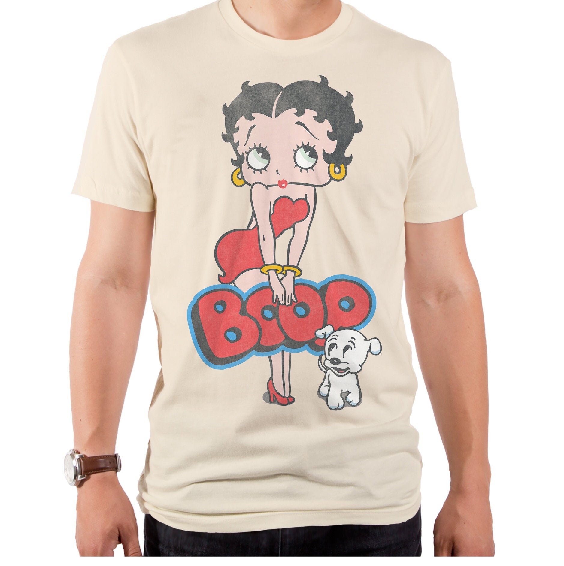 su encanto ajedrez BETTY BOOP Vintage Sassy Boop & Pudgy Unisex T-shirt - Etsy Norway