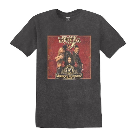 BLACK EYED PEAS Monkey Business Unisex T-shirt Officially Licensed 