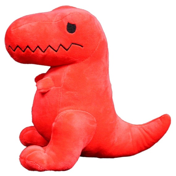 Triste T-Rex Dino PLUSH GT2339-999RED peluche, dinosaurio divertido,  dinosaurios, si eres feliz y lo sabes, dinosaurio de peluche, rojo grande,  juguete, trex -  México