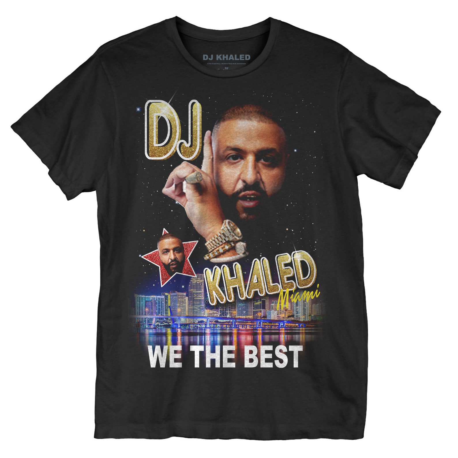 DJ Khaled Miami-We The Best Unisex T-Shirt DJK0005-718BLK | Etsy