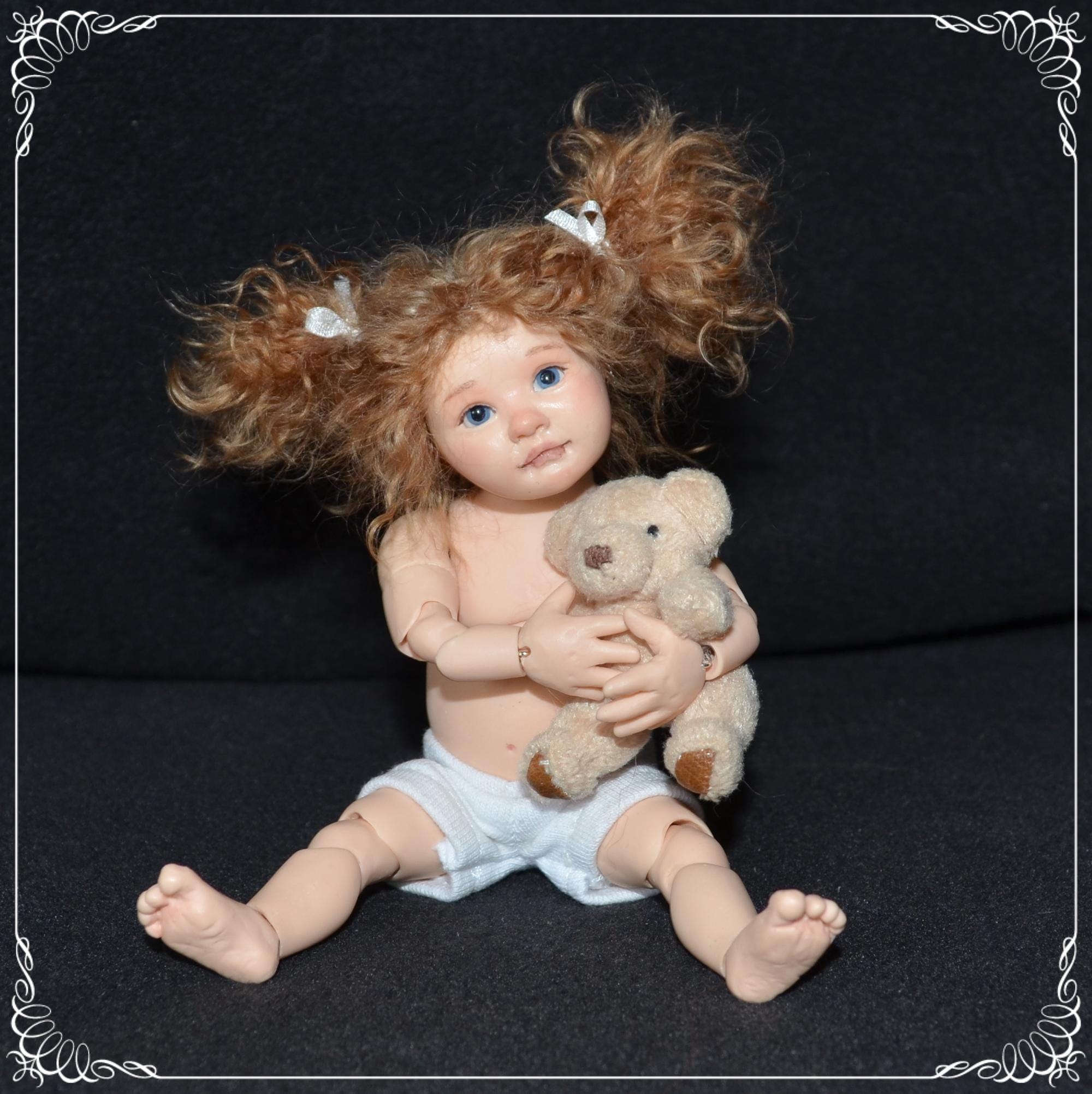 1/6 Scale Bjd BABY Handmade Doll - Real Proportions - OOAK Made to