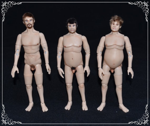1/12 Bjd CHUBBY Male Doll Real Male Proportions OOAK Custom Made Mature  Content 