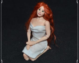 1/12 bjd YOUTH GIRL doll - real proportions - OOAK made to order - mature content