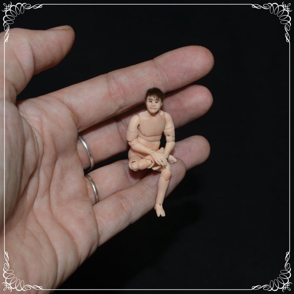 1/24 bjd male doll - real proportions - OOAK custom made - mature content