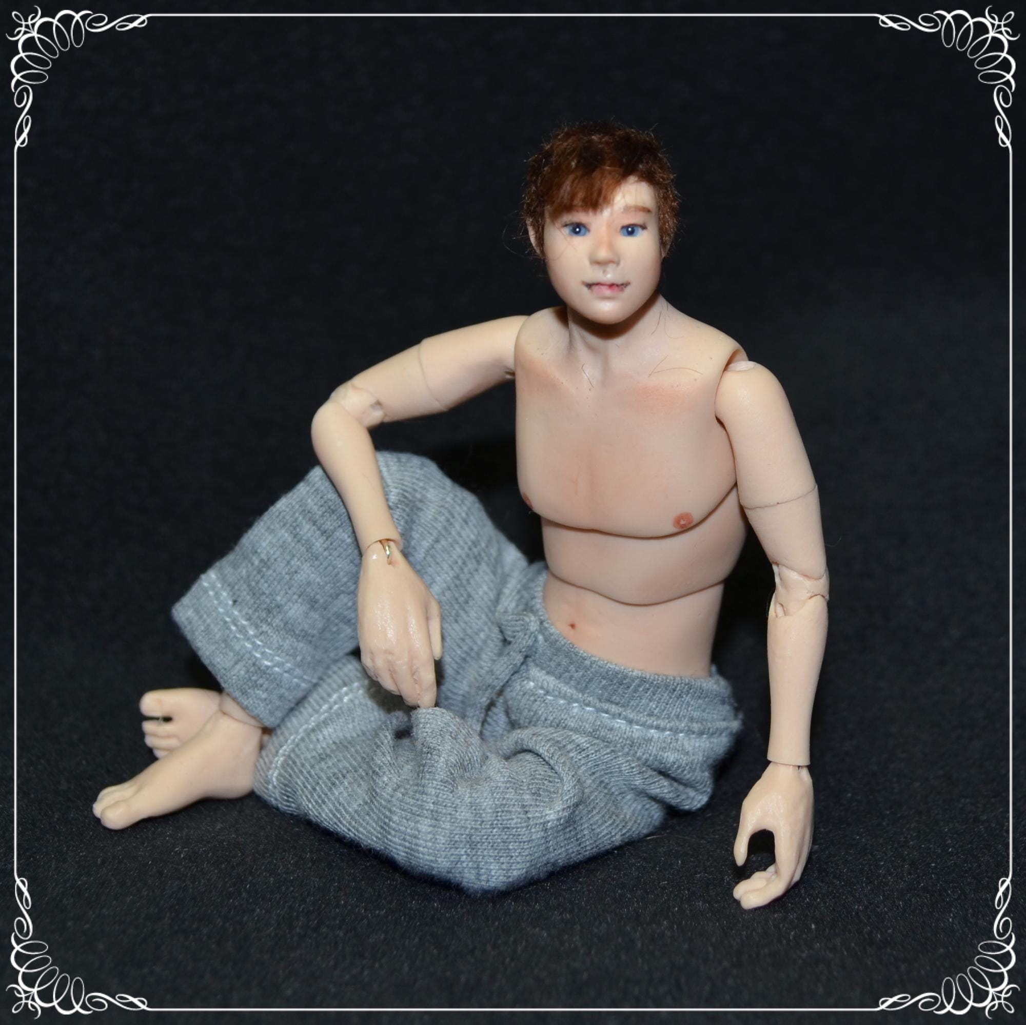 1/12 bjd YOUTH BOY doll - real female proportions - OOAK custom made - mautre content