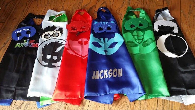 PJ Mask Masks Birthday Party Favor Pick Any Mixture of Characters Masks Party Favor image 4