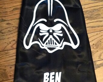 PERSONALIZED Darth Vader Superhero Cape