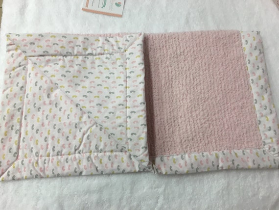 Couverture Plaid Laine Te Tissu Motif Bisous Pour Bebe Etsy