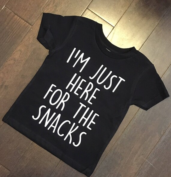 Snacks Toddler Shirt | Etsy 