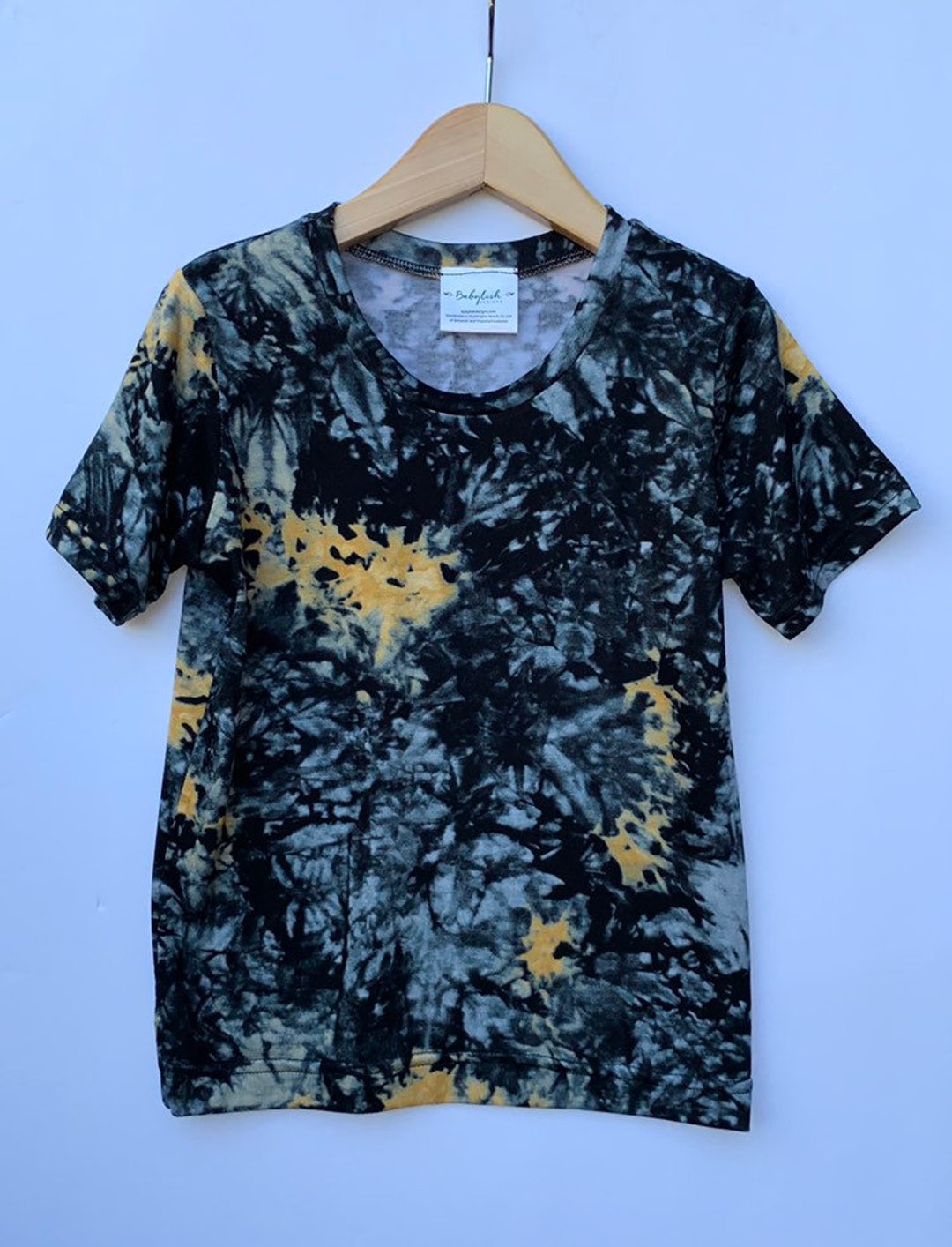 Baby Toddler Boy Shirt Tie Dye Splatter Print Summer Etsy