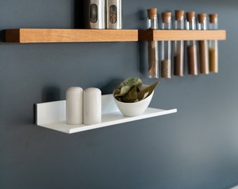 Stylish Magnetic Kitchen Steel Shelf for Extra Storage - magnetic kitchen shelf, strong magnetic shelf, floating shelf