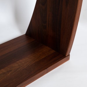 Clothes stand Plutoo WALNUT wood clothes valet, clothes hanger, bedroom clothes stand image 7