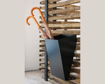 Umbrella stand DON - wall mounted umbrella stand, office or store sized umbrella stand, stable umbrella holder