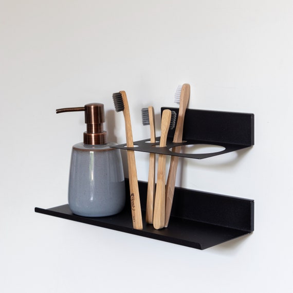 Bathroom shelf accessories discount