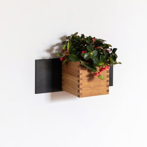 3S MAGNET – Wandorganisation SET #1 // Das magnetische Aufbewahrungsset beinhaltet: eine Wandplatte und einen Übertopf