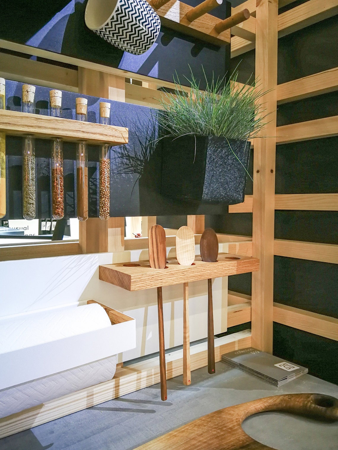 Felt Planter Wall Mounted Planter for Herbs Etsy