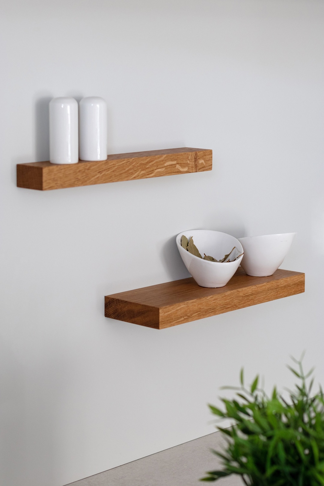 Wooden Shelf Kitchen Shelf, Floating Shelf, Solid Oak