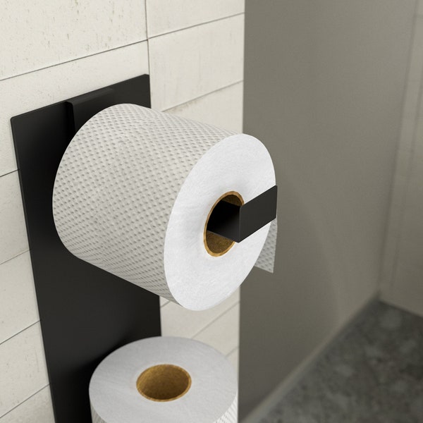 Magnetic toilet paper holder No drilling toilet roll holder