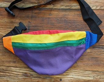 LGBTQ color fanny pack