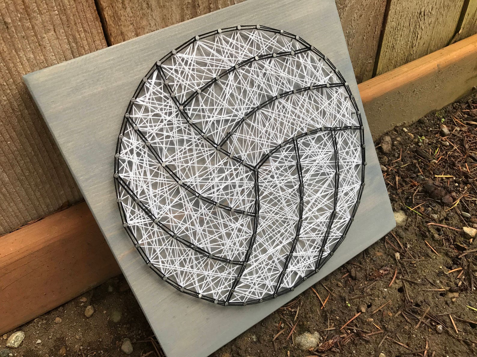 MADE TO ORDER Volleyball String Art Etsy