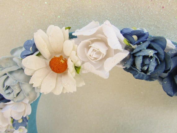 Cadeau Fête Des Mères Lettre Fleur G Lettre De Nom Personnalisé Fleur Lettre Fleur Bleue Lettre De Mur Chambre Denfant Décoration De Lettre