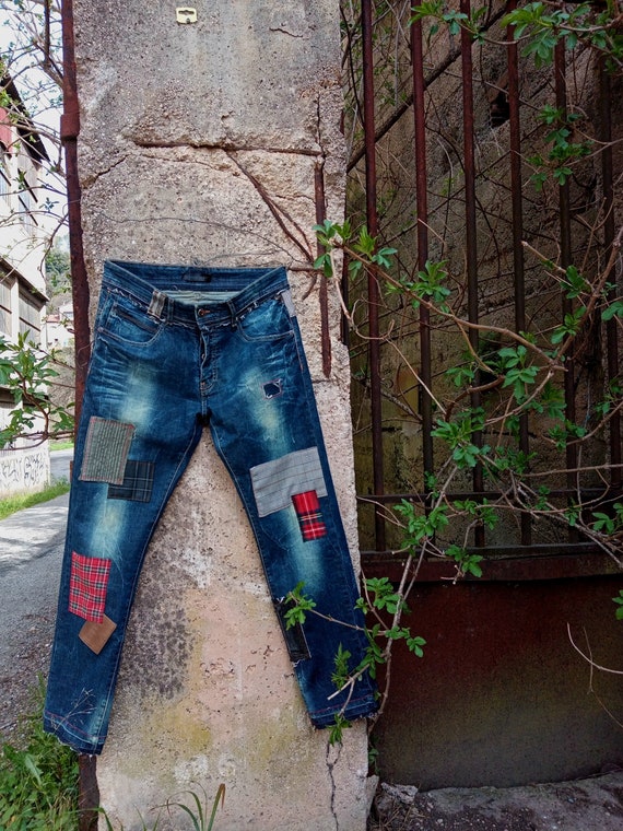 Buy Generous Latest Style Pants Men Jeans Custom Made Jeans from Dalian  Rurals International Trading Co., Ltd., China | Tradewheel.com