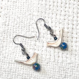Ohrringe BIRDS mit Perlen in Vogelform, kleine Ohrringe, Fantasie-Ohrringe, Schmuckgeschenk