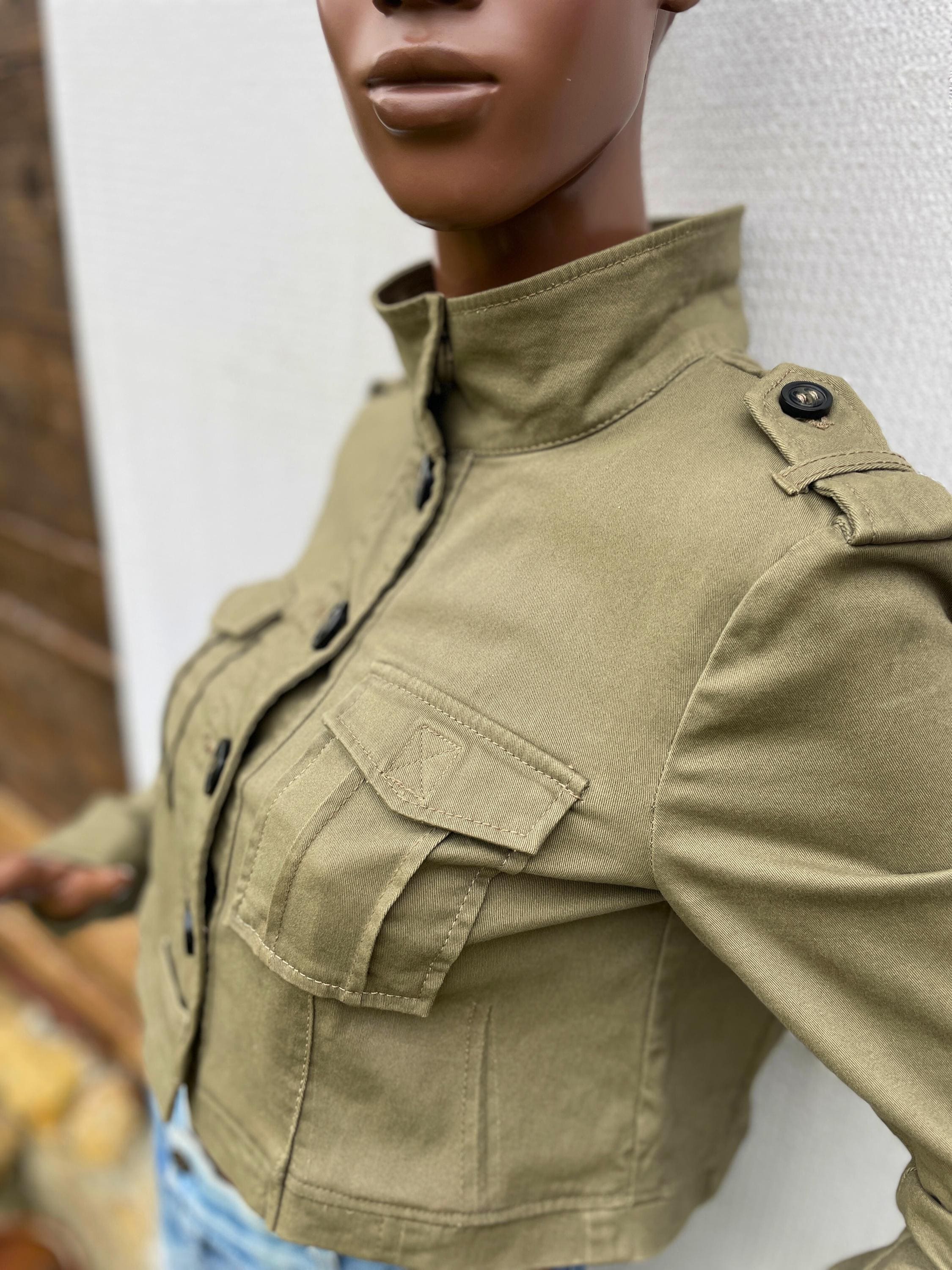 Mao Dlf Camisa Estilo Chino Mujer Chaqueta Corta Tipo Torero Ropa