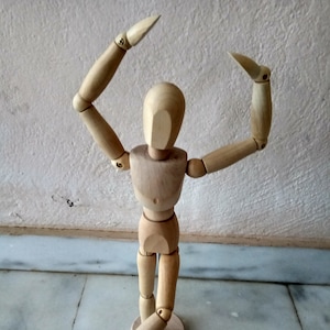 Art Posing Figurine Stock Photo - Download Image Now - Mannequin