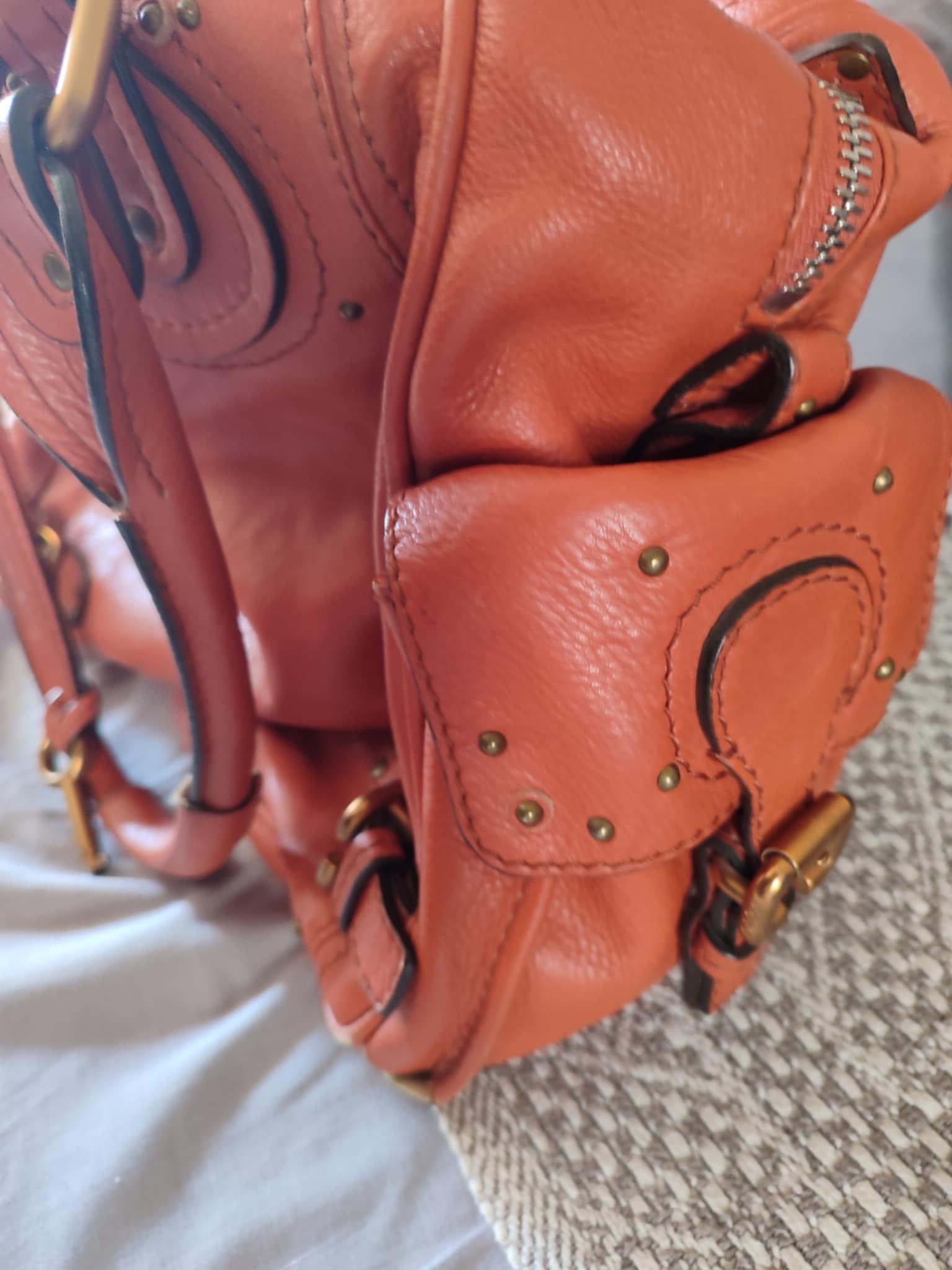 Vintage Chloé Paddington Bags orange Chloé Paddington Handbag
