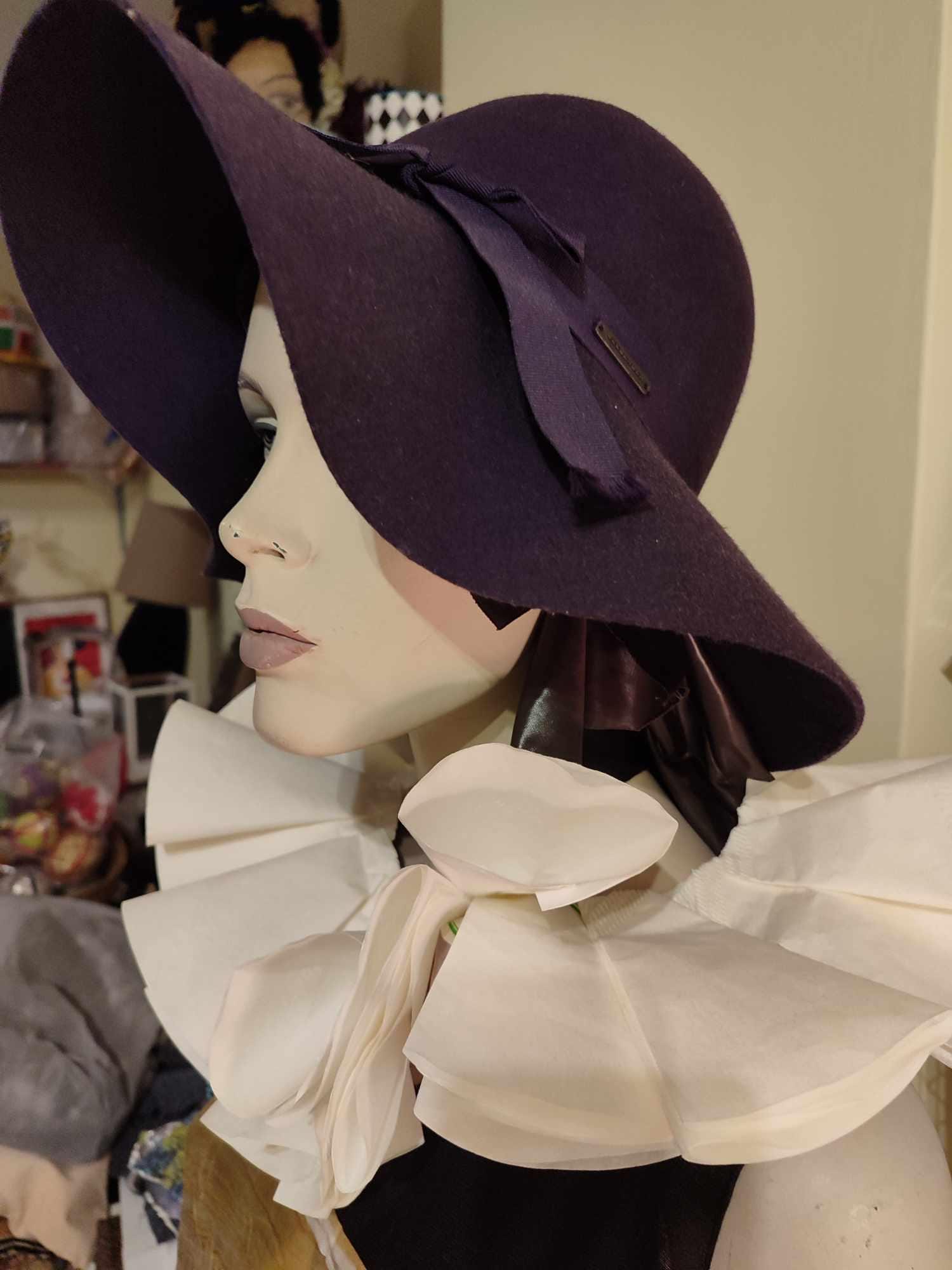 ドイツ製お洒落な帽子SEEBERGERお買い得❣ Amazon.com: Seeberger Bubett Fur Felt Hat Women Anthracite