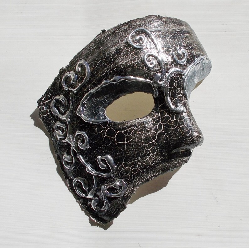 hand sewn phantom of the opera mask hand sewn phantom of the opera mask