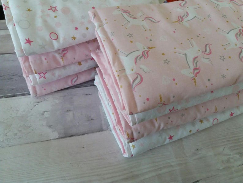 Unicorn Cot Bumper Bar Wraps Etsy UK