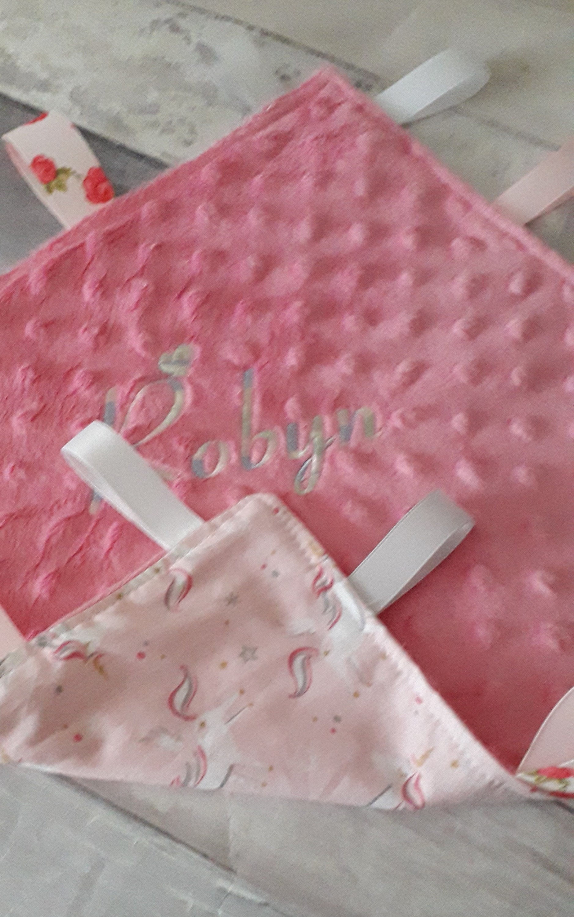 Taggie blanket personalised 2025
