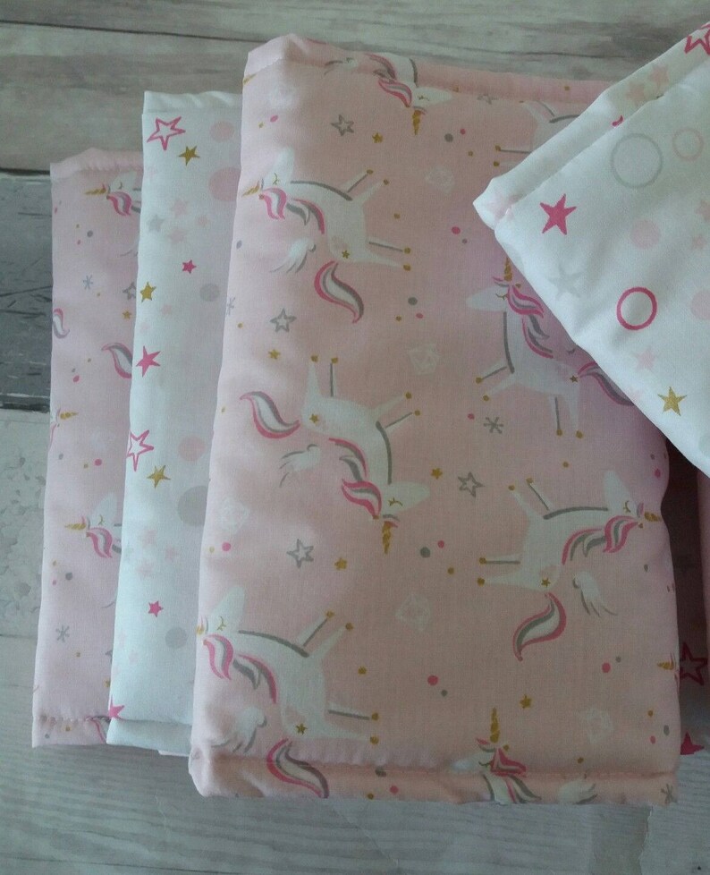 Unicorn Cot Bumper Bar Wraps Etsy UK