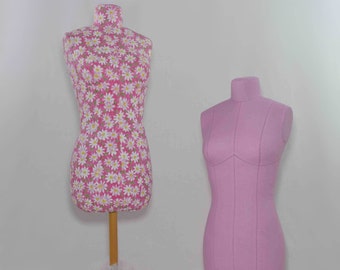 Stuffed Fabric Half Scale Dress Form Pattern - Digital PDF