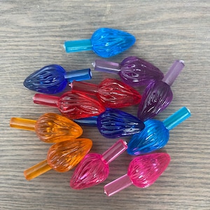 LARGE Twist Lights for Ceramic Christmas Tree - vintage set of 12