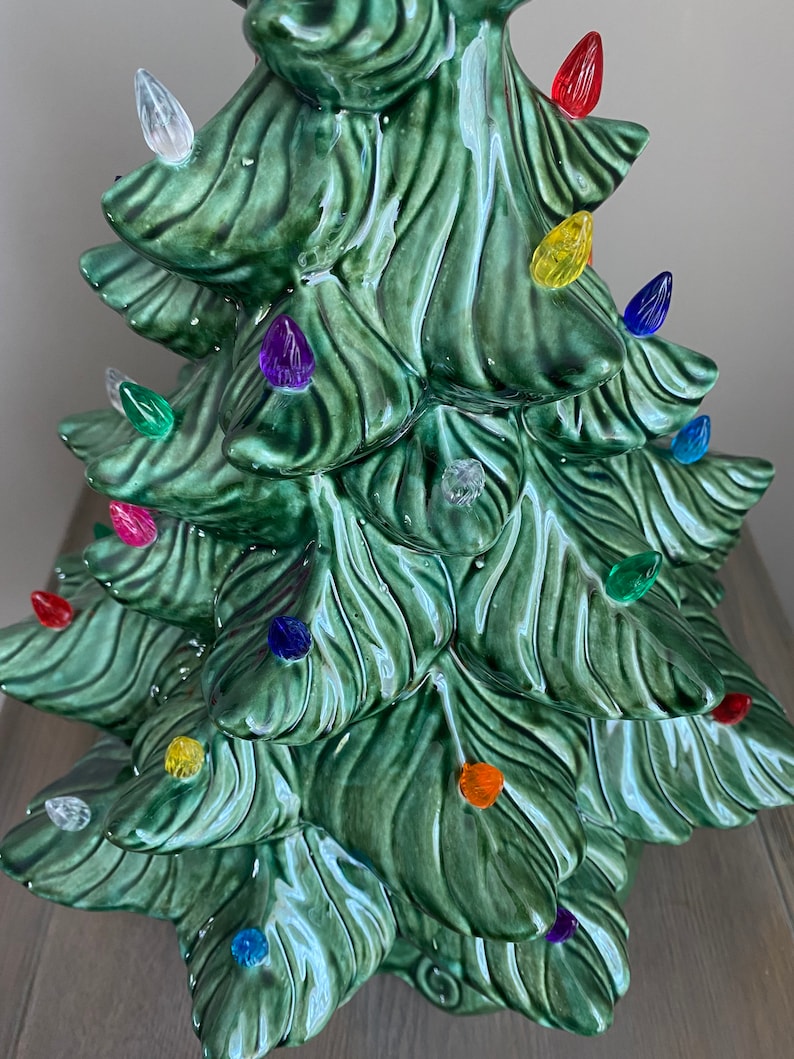 Large Ceramic Christmas Tree Atlantic Edition Etsy