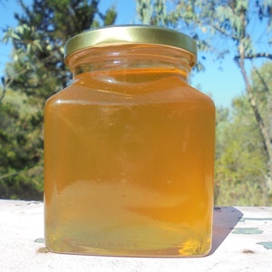 Greek Raw Honey Natural Unproccessed from flowers and thyme herb